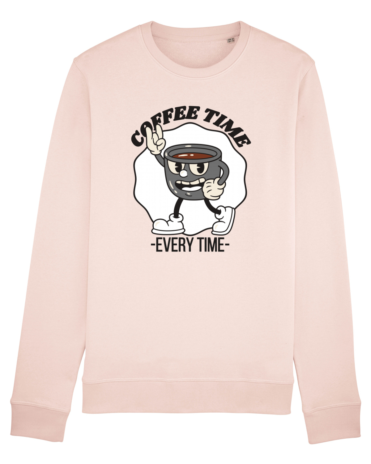 Bluză mânecă lungă Unisex Rise Candy Pink