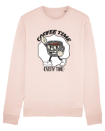 Coffee Time Every Time Bluză mânecă lungă Unisex Rise