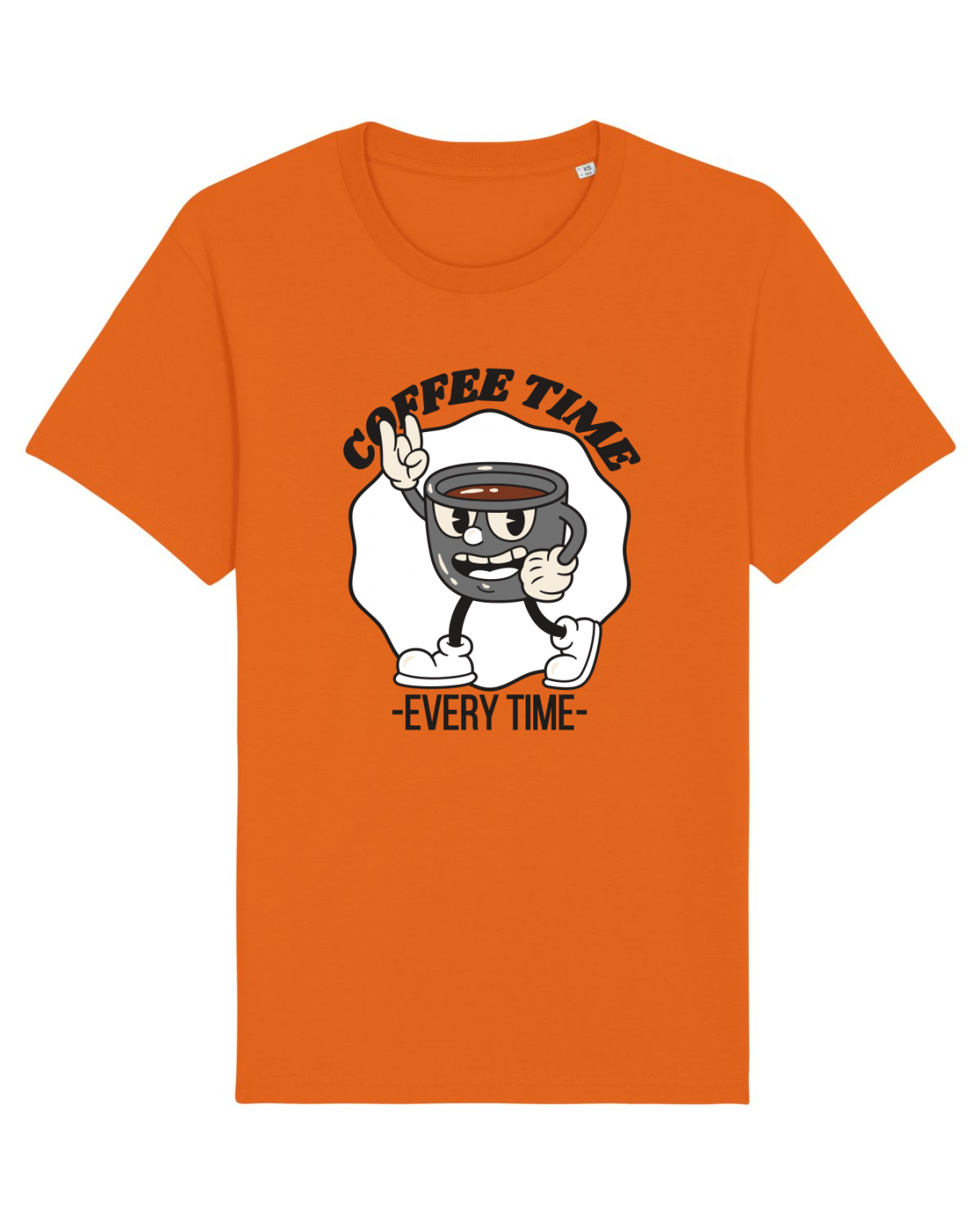 Tricou mânecă scurtă Unisex Rocker Bright Orange