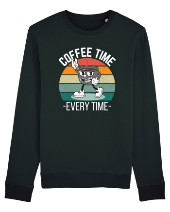 Coffee Time Every Time Black