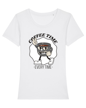 Coffee Time Every Time White