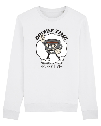 Coffee Time Every Time White