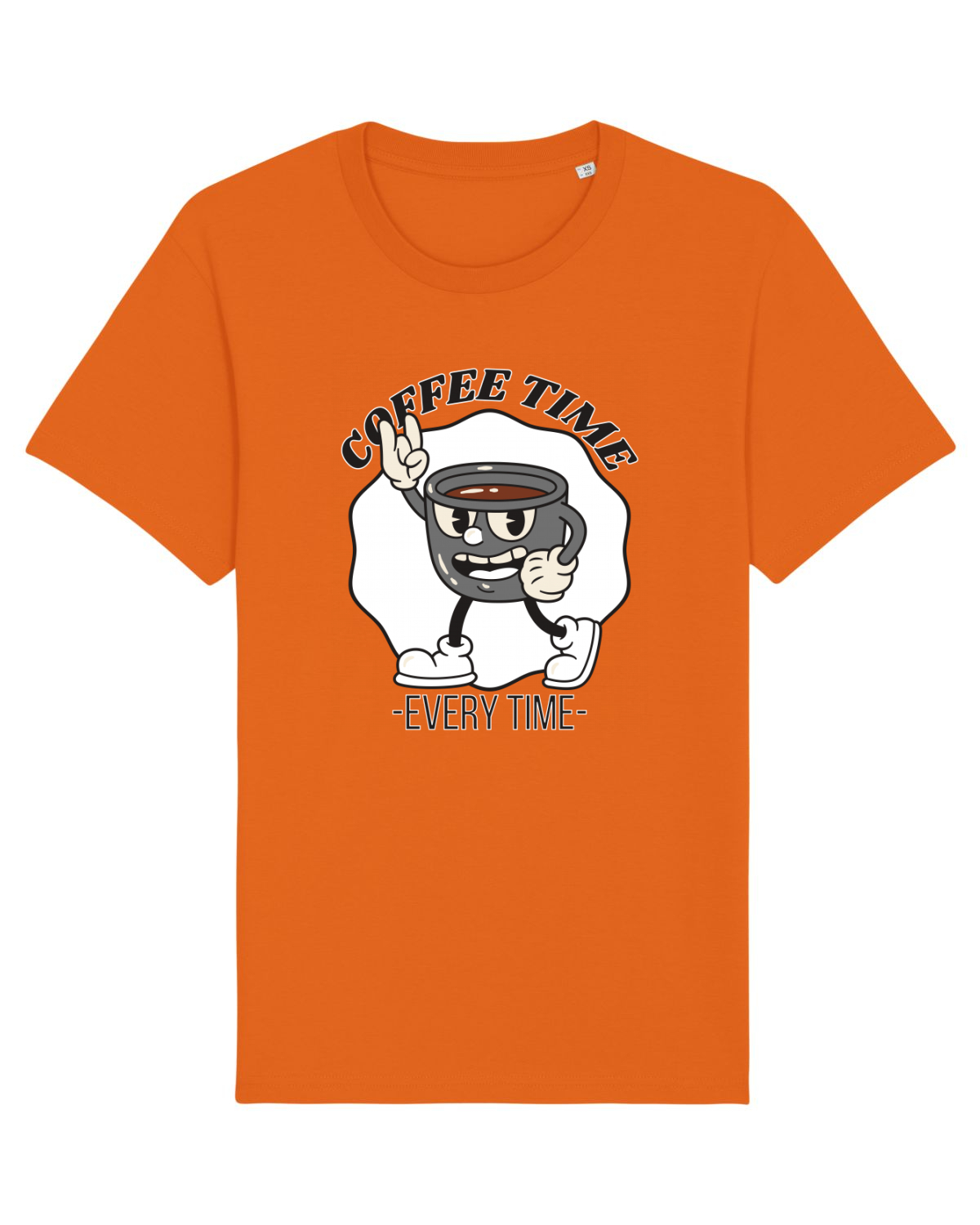 Tricou mânecă scurtă Unisex Rocker Bright Orange