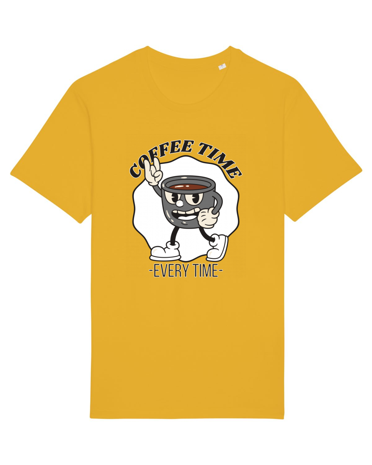Tricou mânecă scurtă Unisex Rocker Spectra Yellow