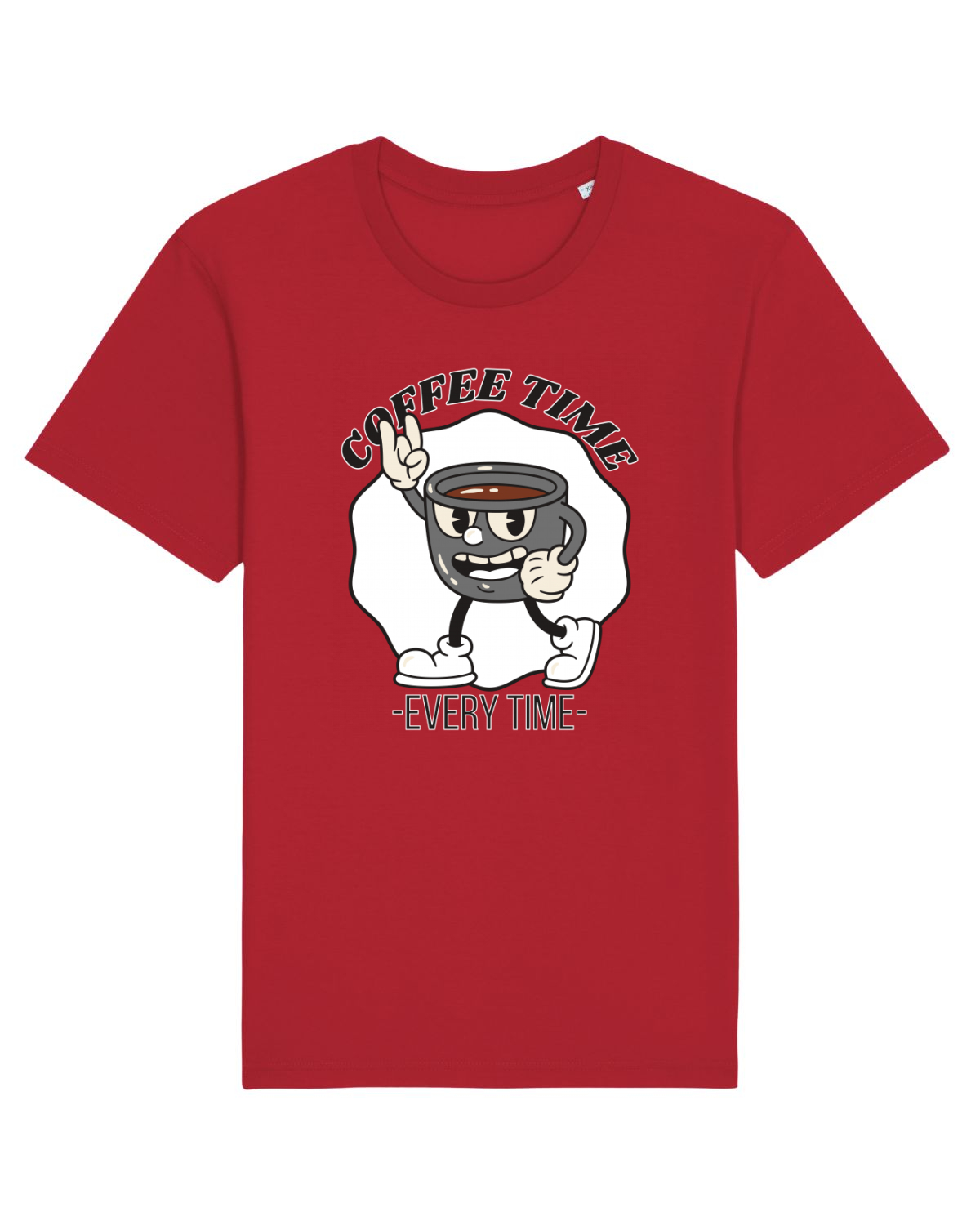 Tricou mânecă scurtă Unisex Rocker Red