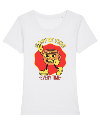 Coffee Time Every Time White