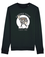 Coffee Time Every Time Bluză mânecă lungă Unisex Rise