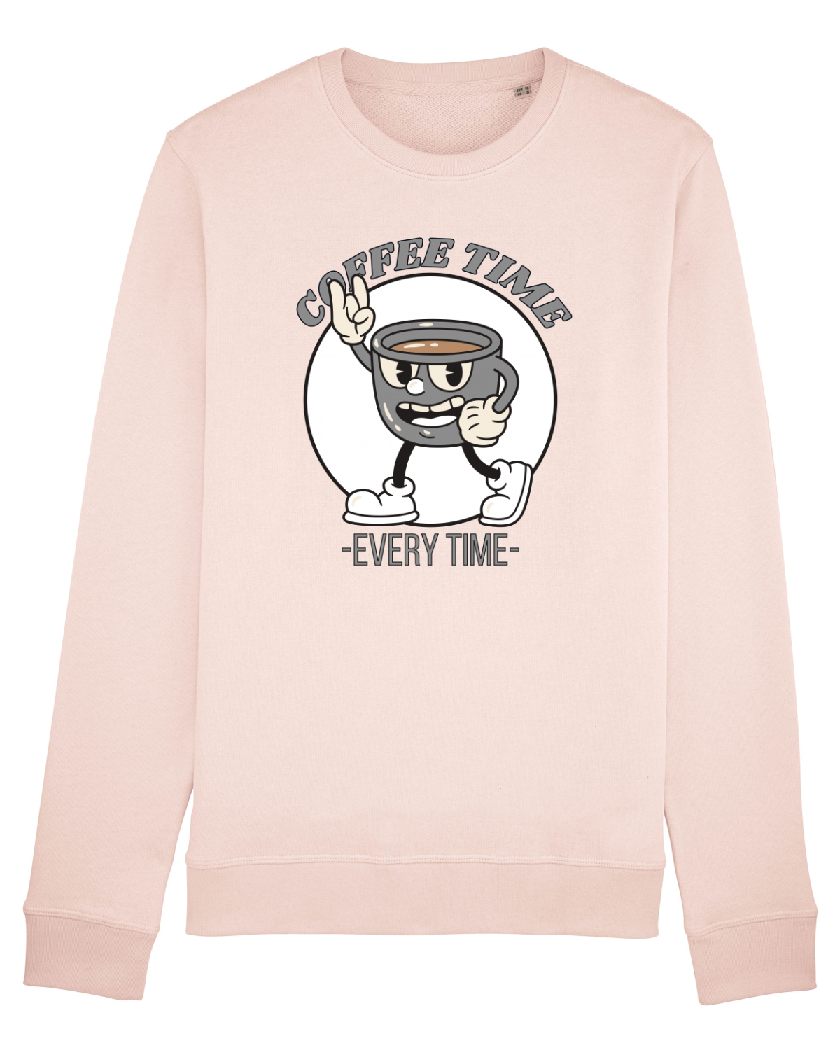 Bluză mânecă lungă Unisex Rise Candy Pink