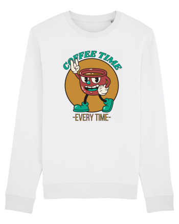 Coffee Time Every Time White