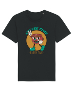 Coffee Time Every Time Tricou mânecă scurtă Unisex Rocker