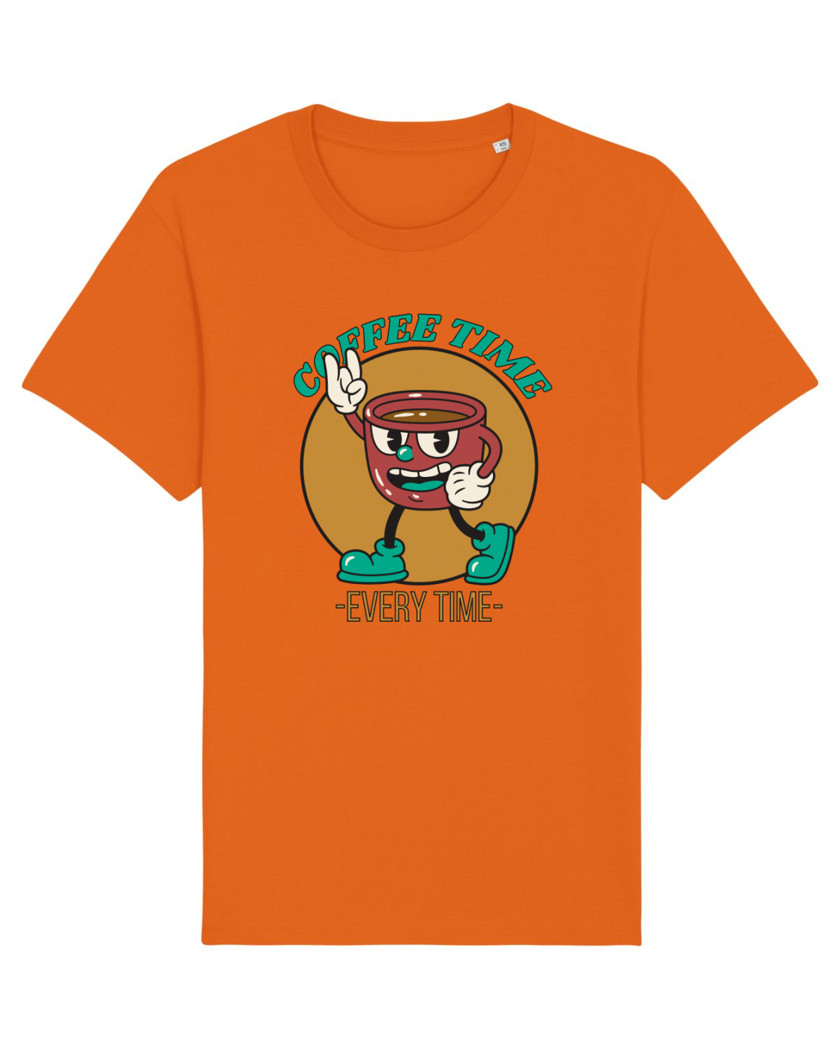 Tricou mânecă scurtă Unisex Rocker Bright Orange