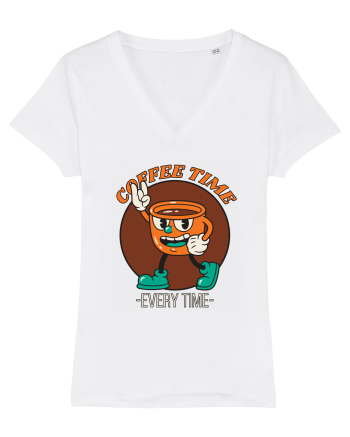 Coffee Time Every Time White