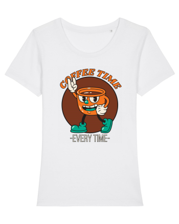 Coffee Time Every Time White