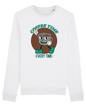 Coffee Time Every Time White