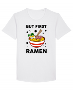 But First Ramen Tricou mânecă scurtă guler larg Bărbat Skater