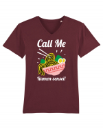 Call Me Ramen Sensei Tricou mânecă scurtă guler V Bărbat Presenter