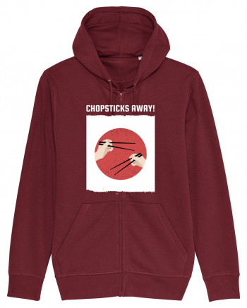 Chopsticks Away Burgundy