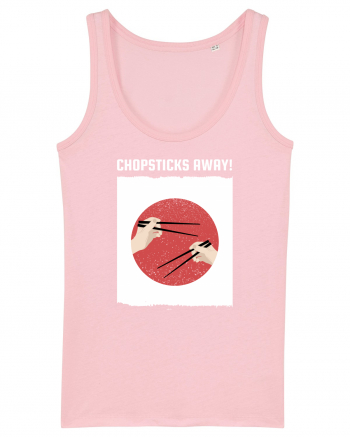 Chopsticks Away Cotton Pink