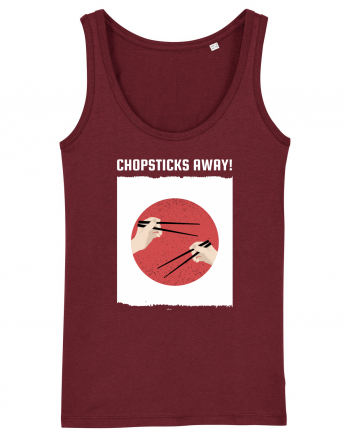 Chopsticks Away Burgundy