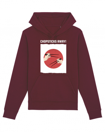 Chopsticks Away Burgundy