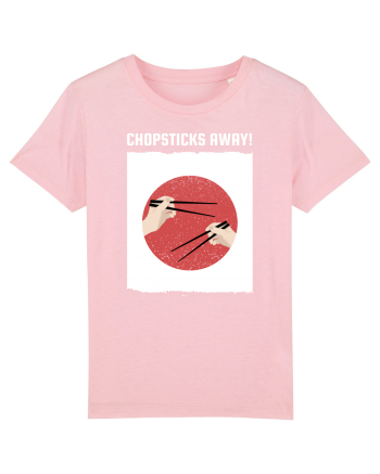 Chopsticks Away Cotton Pink
