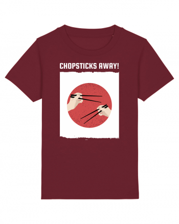 Chopsticks Away Burgundy