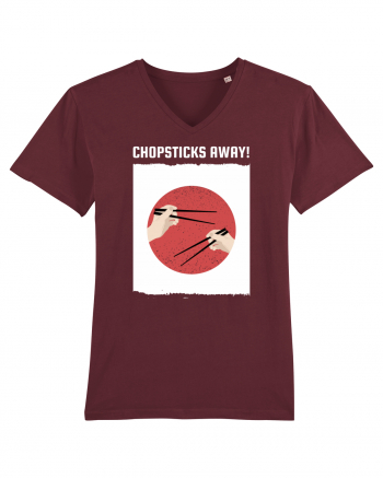 Chopsticks Away Burgundy