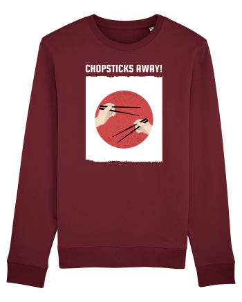 Chopsticks Away Burgundy