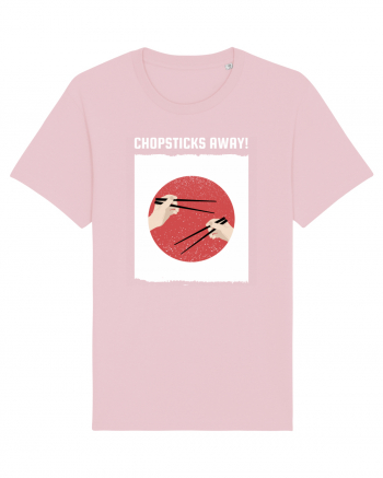 Chopsticks Away Cotton Pink