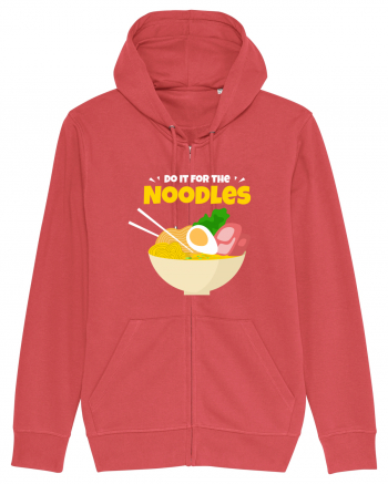 Do it for the Noodles Carmine Red