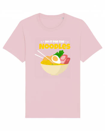 Do it for the Noodles Cotton Pink