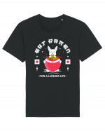 Eat Ramen for a longer life Tricou mânecă scurtă Unisex Rocker