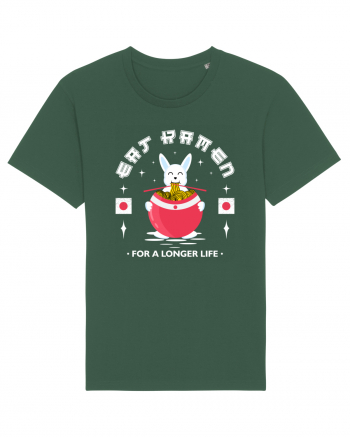 Eat Ramen for a longer life Bottle Green