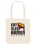 Eat Sleep Ramen Repeat Sacoșă textilă