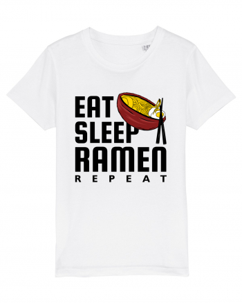 Eat Sleep Ramen Repeat White