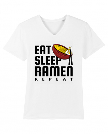 Eat Sleep Ramen Repeat White