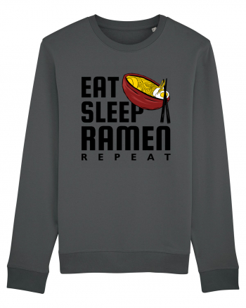 Eat Sleep Ramen Repeat Anthracite