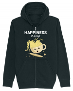 Happiness in a Cup Hanorac cu fermoar Unisex Connector