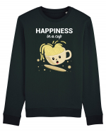 Happiness in a Cup Bluză mânecă lungă Unisex Rise