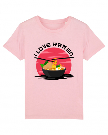 I Love Ramen Cotton Pink