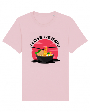 I Love Ramen Cotton Pink