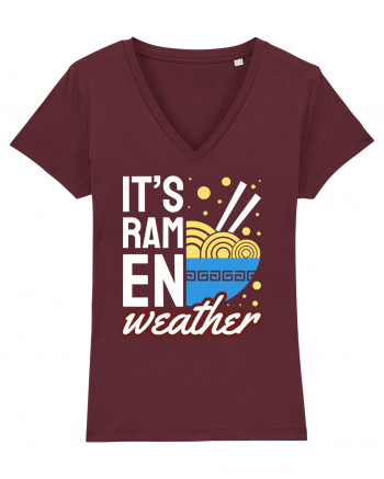 It's Ramen Weather Burgundy