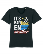 It's Ramen Weather Tricou mânecă scurtă guler V Bărbat Presenter