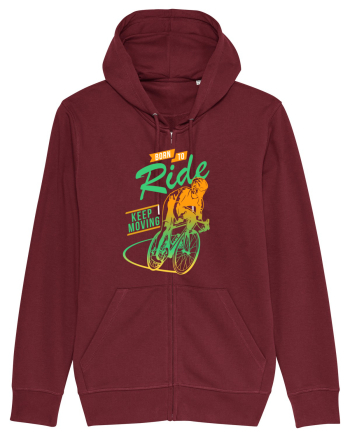 Born to Ride Burgundy
