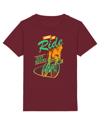 Born to Ride Burgundy