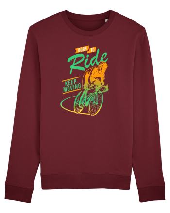 Born to Ride Burgundy