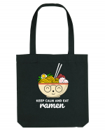 Keep Calm and Eat Ramen Sacoșă textilă
