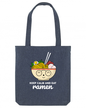 Keep Calm and Eat Ramen Midnight Blue