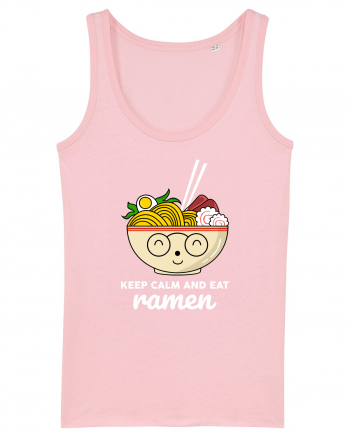 Keep Calm and Eat Ramen Cotton Pink