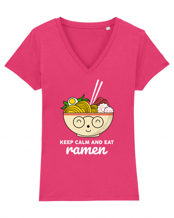 Keep Calm and Eat Ramen Raspberry